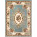 Well Woven Agra Traditional French Country Aubusson Floral Area Rug