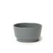 Dolphin Gloss Ceramic Dog Bowl, 4 Cup, Medium, Gray