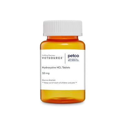 Hydroxyzine HCL (Generic) 50 mg, 500 Tablets