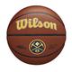 Wilson Basketball, Team Alliance Model, DENVER NUGGETS, Indoor/Outdoor, Mixed Leather, Size: 7