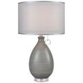 Dimond Clothilde Gray Glaze Ceramic Table Lamp