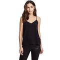 Equipment Women's Layla Cami Shirt, True Black, Large