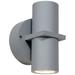 KO 6 1/2" High Satin LED Outdoor Spotlight