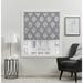 Amalgamated Textiles Exclusive Home Marseilles Damask 100% Blackout Roman Shade Synthetic Fabrics | 64 H x 23 W x 1 D in | Wayfair