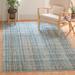 Blue 120 x 0.63 in Indoor Area Rug - 17 Stories Kenardo Handmade Tufted Area Rug Polyester/Viscose | 120 W x 0.63 D in | Wayfair