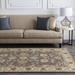 Gray/White 96 x 0.39 in Area Rug - Birch Lane™ Arden Floral Handmade Tufted Charcoal/Light Beige/Yellow Area Rug | 96 W x 0.39 D in | Wayfair