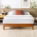 Red Barrel Studio® Harney Solid Wood Platform Bed Wood in Brown/Green, Size 12.0 H x 59.5 W x 79.5 D in | Wayfair 7D522B9521FF438E83F8AC58F869DDEA