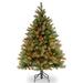 Three Posts™ Green Fir Christmas Tree w/ Clear/Lights, Metal in White | 4.5' | Wayfair 4C2531B7658044D78537D9150EA03A52