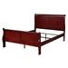 Willa Arlo™ Interiors Teitelbaum Sleigh Bed Metal in Brown | 47 H x 62 W x 90 D in | Wayfair 5A20AC2BC7BE47769384A94842389EEB