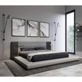 AllModern Amalie Low Profile Platform Bed Metal in Gray | 32 H x 91 W x 108 D in | Wayfair ED83741434A34581B685FD53EE457DDF