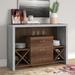 Latitude Run® Loganville 47.25" Wide 3 Drawer Server Wood in Brown | 33.23 H x 47.25 W x 15.6 D in | Wayfair LTDR8259 41196630