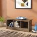 Red Barrel Studio® Swails Cubby Storage Bench Wood/Manufactured Wood in Brown | 20 H x 48 W x 15.75 D in | Wayfair BD1341D453704368B557EEC640668AF2