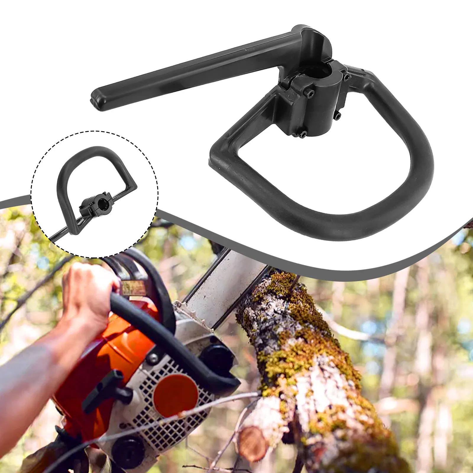 Poignée de boucle de débroussailleuse, tondeuse à gazon adaptée à un arbre de 26mm, pièces d