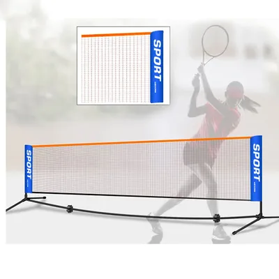 Filet de tennis portable pour l'entraînement sportif professionnel en plein air filet de balle