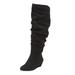 Extra Wide Width Women's The Tamara Wide Calf Boot by Comfortview in Black (Size 9 1/2 WW)