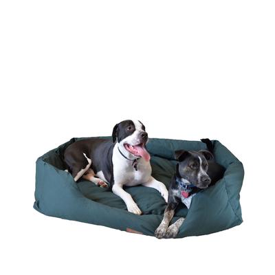Bolstered Dog Bed, Anti-Slip Pet Bed, Laurel Green, X-Large by Armarkat in Green