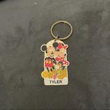 Disney Accessories | Disney Keychain | Color: Black/Silver | Size: Osb