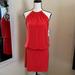 Jessica Simpson Dresses | Jessica Simpson Casual Cocktail Dress | Color: Orange/Red | Size: 4