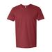 Fruit of the Loom SF45R Adult 4.7 oz. Sofspun Jersey Crew T-Shirt in Cardinal size Large | Cotton