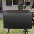 Creole Feast Smoker Grill Cover - Fits up to 32" Polyester in Black/Brown/Gray | 46.46 H x 32.28 W x 33.86 D in | Wayfair CR1001A