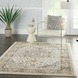 Gray 26 x 0.32 in Area Rug - Lark Manor™ Jurado Oriental Ivory/Grey Area Rug Polyester/Polypropylene | 26 W x 0.32 D in | Wayfair