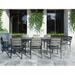 Renava Marina Grey Outdoor Dining Table Set