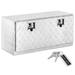 ARKSEN 36" Aluminum Underbody Tool Box W/ T-Handle Latch & Keys