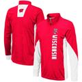 Youth Colosseum Red Wisconsin Badgers Bart Quarter-Zip Jacket