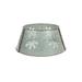 JJ's Holiday Gifts Ltd. Silver Snowflake LED Tree Collar Metal | 3.7 H x 10 W in | Wayfair CW5600