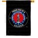 Breeze Decor Army Proud Mom Soldier Polyester 40" H X 28" W House Flag in Black | 40 H x 28 W in | Wayfair BD-MI-H-108519-IP-BO-D-US20-BD