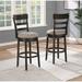 Gracie Oaks Micaela Swivel Bar Stool Wood/Upholstered in Brown | 46.75 H x 18 W x 20.5 D in | Wayfair 5BF1A627241146C3B248B4740BC30F04