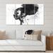 East Urban Home Monochrome Portrait of African American Woman I - 4 Piece Wrapped Canvas Graphic Art Print Set Canvas in Black/White | Wayfair