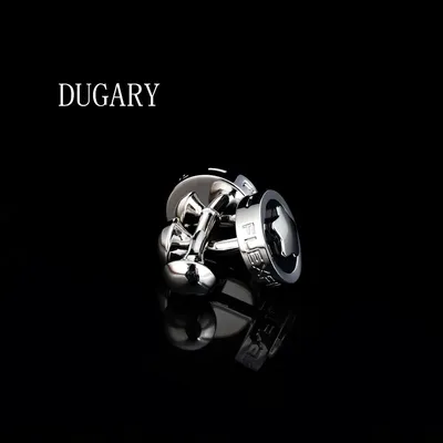 DUGARY-lèvent de manchette de chemise de luxe pour hommes boutons de manchette de marque haute