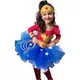 Wonder Woman Smile Hero Costume pour enfants costume d'Halloween pour filles