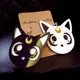 AOMU-Boucles d'Oreilles Dessin Animé Harajuku Sailor Moon Luna Chat Noir Jolies Cosplay Bijoux