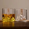 Verre à Whisky de montagne 3D japon verre à Whisky de roche à l'ancienne verre à Whisky