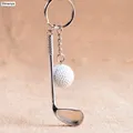 Balle de Golf porte-clés haut grade métal porte-clés voiture porte-clés porte-clés articles de sport