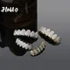 JINAO – ensemble de grilles à dents pour hommes et femmes plaqué or et argent style Hip Hop tout