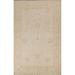 Floral Peshawar Chobi Oriental Living Room Area Rug Wool Hand-knotted - 6'6" x 9'9"