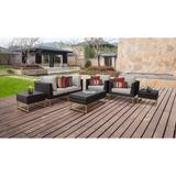 Amalfi 7 Piece Outdoor Wicker Patio Furniture Set 07d