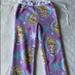 Disney Pajamas | Disney Girls Frozen Fleece Pj Pajamas Medium Anna | Color: Blue/Purple | Size: Mg