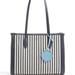 Kate Spade Bags | Kate Spade Market Stripe Printed Fabric Tote | Color: Blue/White | Size: Os