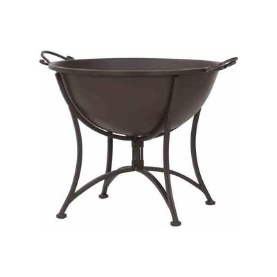 Siena Garden - Feuerschale Antik, Eisen pulverbeschichtet, rostbraun mit klappbarem Fuß, 64,5 x Image