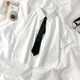 EBAIHUI-Chemises Blanches pour Femme Style Japonais Preppy Étudiants BF Simple Solide Été