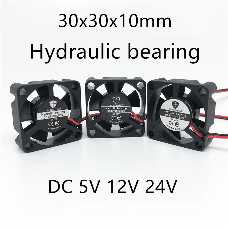 DC5V 12V 24V 3010 30MM 30*30*10MM ventilateur de refroidissement ventilateur d