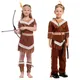 Umorden-Costumes d'Halloween pour Enfants Princesse Indienne Archer Natif Chef de html Garçons