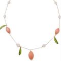 Kate Spade Jewelry | Kate Spade Best Buds Scatter Necklace | Color: Gold/Green | Size: Os