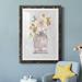 House of Hampton® Mini Bouquet I - Picture Frame Painting Paper in Black/Blue/Gray | 31.5 H x 23.5 W x 1.5 D in | Wayfair