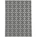 White 36 x 0.08 in Area Rug - Canora Grey Hosier Floral Charcoal/Gray/Indoor/Outdoor Area Rug Polyester | 36 W x 0.08 D in | Wayfair