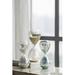 House of Hampton® Hagan Mercury Hourglass Glass in Gray/White | 8.1 H x 3.2 W x 3.2 D in | Wayfair 3C157FFF438C422EA92040B699087609